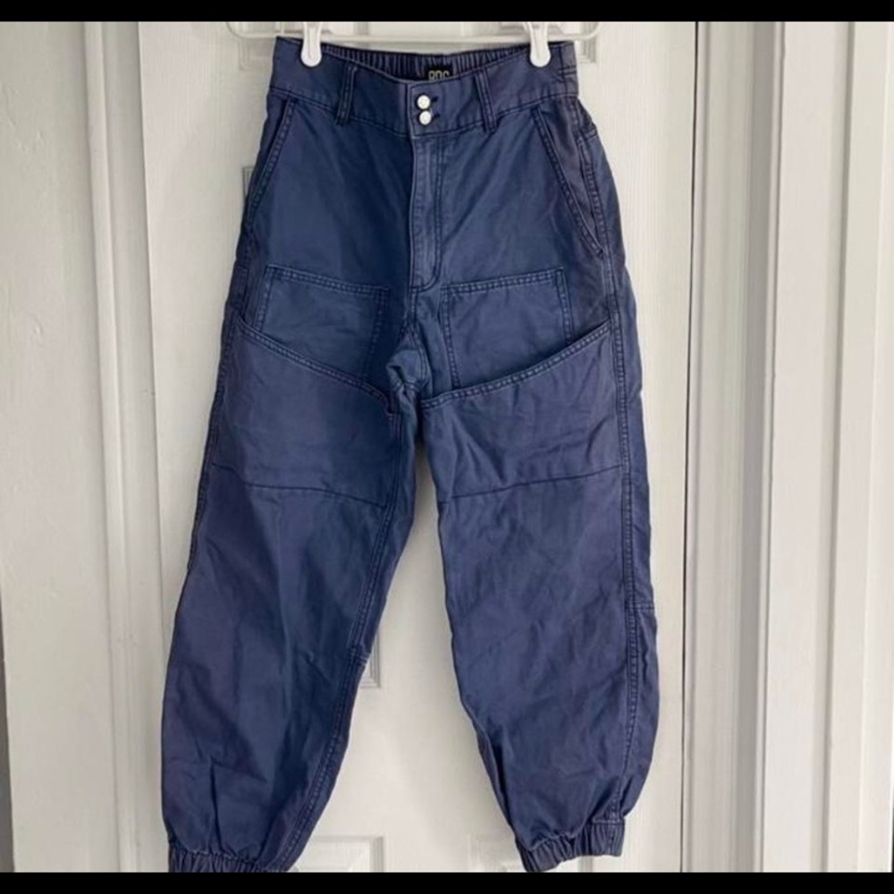 BLUE CARGO PANTS